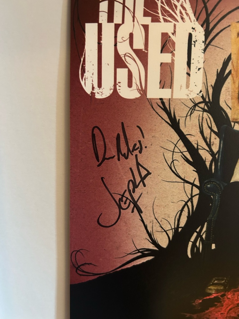 The Used 25 Black Graphic Tote Bag - Picture 5 of 5